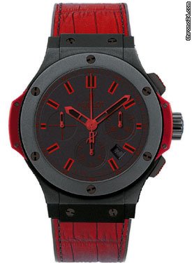 Hublot Big Bang 44mm Evolution All Black Red watches