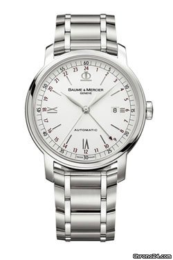 Baume & Mercier Classima Executives Contemporary Extra Large Dual Time watches