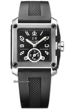 Baume & Mercier Hampton Square Extra Large Dual Time watches