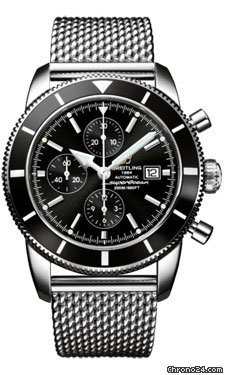 Breitling Superocean Heritage Chronographe Stainless Steel Bracelet watches