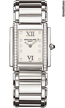 Replica Patek Philippe Twenty-4 Medium Stainless Steel Watch