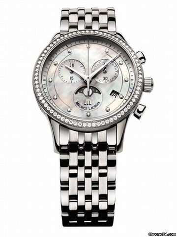 Maurice Lacroix Les Classiques Phase de Lune Chronographe NEU incl Mwst B+P watches