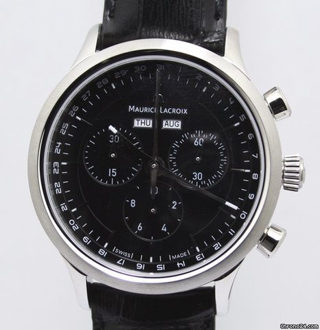 Maurice Lacroix Les Classiques Chronograph Neu Box & Papiere ink MwSt watches