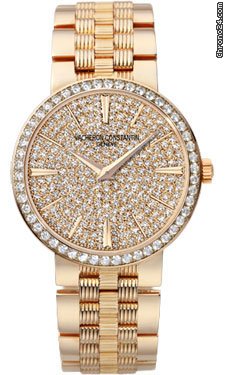 Vacheron Constantin Patrimony Traditionnelle Small Gold Bracelet watches