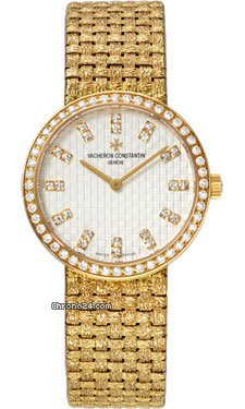 Replica Vacheron Constantin Patrimony Classique Gold Bracelet Small Watch