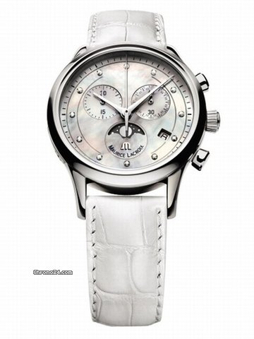 Maurice Lacroix Les Classiques Phase de Lune Chronographe NEU incl Mwst B+P watches