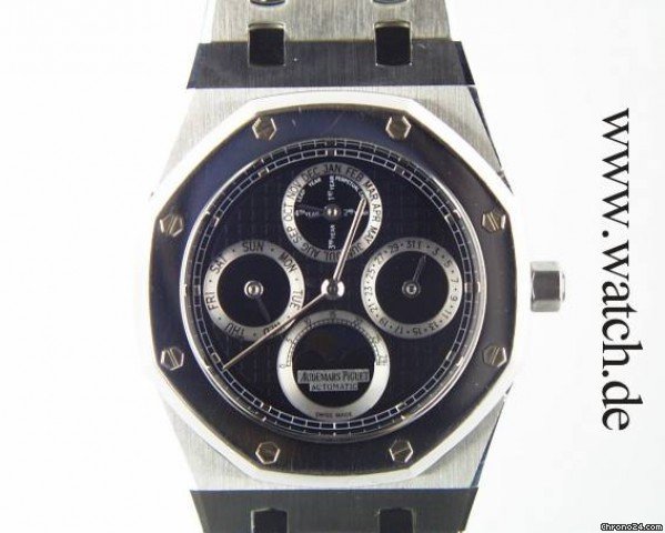 Replica Audemars Piguet Royal Oak Quantieme Perpetuel Stahl/Platin 40mm Watch