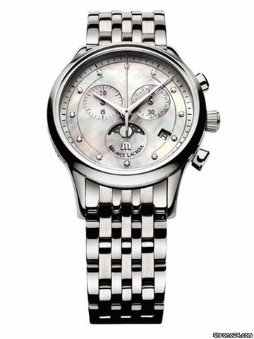 Maurice Lacroix Les Classiques Phase de Lune Chronographe NEU incl Mwst B+P watches