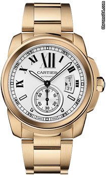 Cartier Calibre de Cartier Automatic Gold watches
