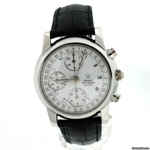 Girard Perregaux Platinum Chronograph REF9000 Pre-owned watches