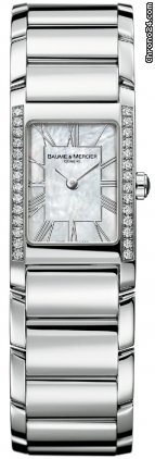 Replica Baume & Mercier Hampton Classic Ladies mit Diamanten NEU incl MWST mit B + P Watch