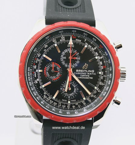 Breitling Chrono-matic 1461 limitiert mit roter Lunette NEU watches
