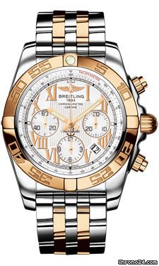 Breitling Chronomat B01 Steel and Rose Gold watches