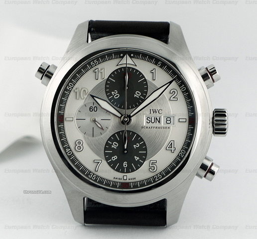 IWC Doppel Spitfire Split Second PANDA Dial NEW watches