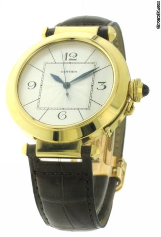 Cartier Pasha 42mm 18K Yellow Gold Automatic W3019551 watches