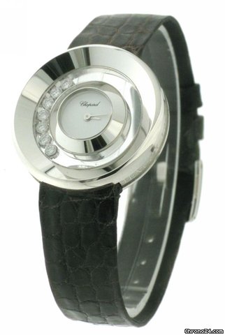 Chopard Happy Diamonds Ladies Watch White 18K Gold Quartz 20/6923 watches