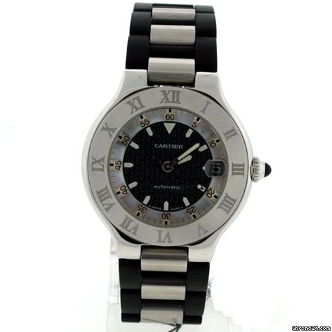 Cartier Must 21 Autoscaph Men's W10147U2 Pre-owned watches