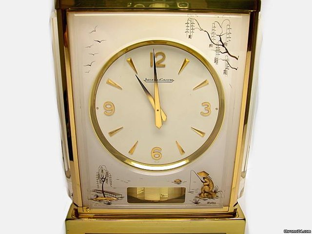 Jaeger-LeCoultre Tischuhr ATMOS "Marina CHINOIS" watches