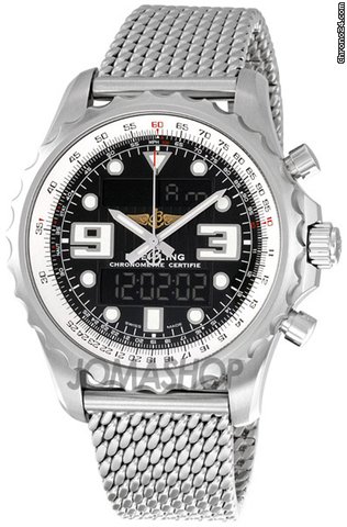 Breitling Chronospace Mens Watch A7836534-BA26SS watches