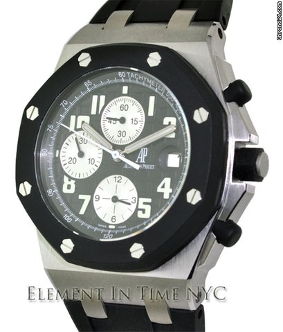 Audemars Piguet Royal Oak Offshore Chrono Rubber Black Dial watches
