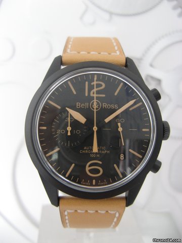 Bell & Ross BR Vintage 126 carbon watches
