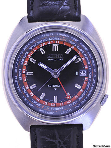 Seiko World Time Navigator watches
