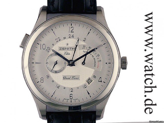 Zenith Grande Class Reserve de Marche Dual Time 44mm watches