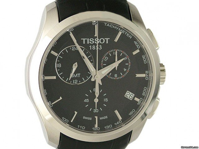 Tissot Couturier Chrono GMT 44mm watches