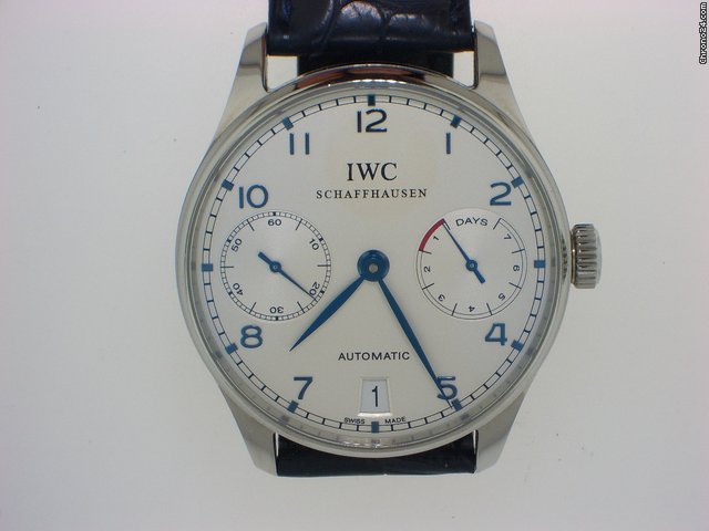 IWC Portoghese 7 Giorni Di Carica Iw500107 watches