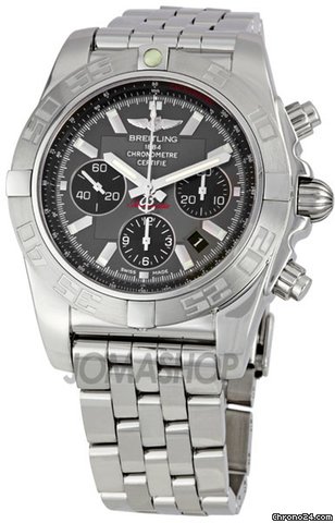 Breitling Chronomat Grey Dial Mens Watch AB011011-F546SS watches