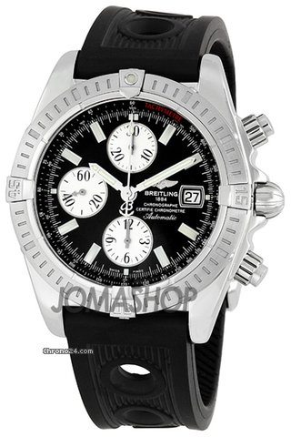 Breitling Chronomat Black Dial Chronograph Mens Watch A1335611-B719BKRD watches