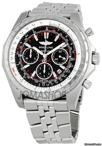 Breitling Bentley Motors T Chronograph Black Dial Mens Watch A2536313-B954SS watches
