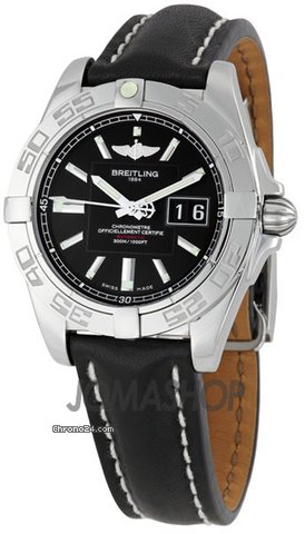Breitling Windrider Galactic 41 Black Dial Mens Watch A49350L2-BA07BKLD watches