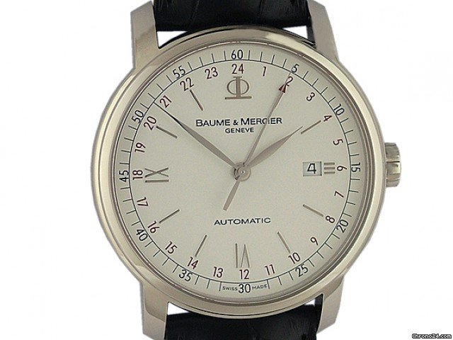 Baume & Mercier & Classima Executives XL zweite Zeitzone 42mm watches