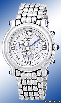 Chopard Happy Sport Diamond Chronograph watches