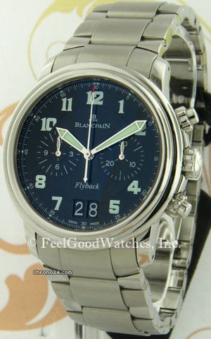 Blancpain 2885F-1130-71 Leman Flyback Chronograph, Steel watches
