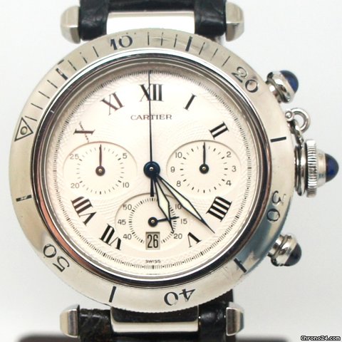 Cartier Pasha Chronoflex watches