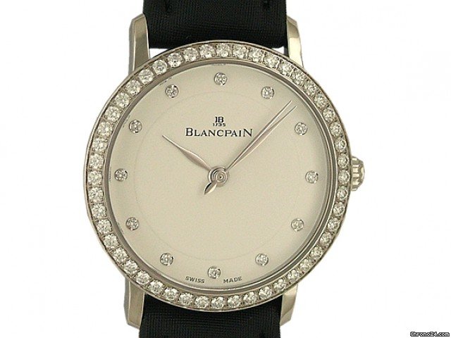 Blancpain Villeret Ultra Flach Ladies Automatic Diamond 29mm watches