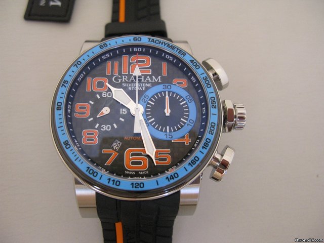 Graham SILVERTONE STOWE RACING BLUE CHRONOGRAPH watches