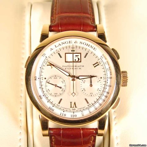 A. Lange & Sohne Datograph watches