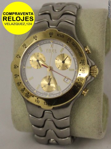 Ebel Chronograph acero y oro watches
