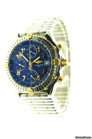 Breitling staal/goud met roullauxband staal/goud chronomat watches