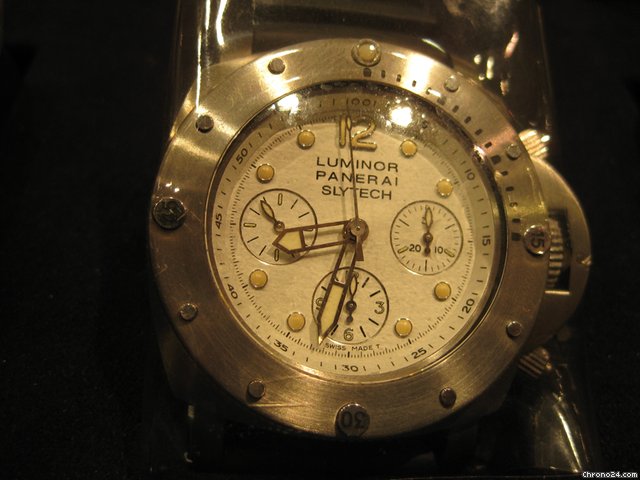 Panerai Pam 225 SLYTECH WHITE DIAL watches