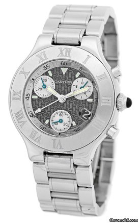 Cartier Chronoscaph 21 Chronograph watches
