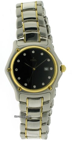 Ebel 1911 Ladys 2-Tone with Diamond Dial watches