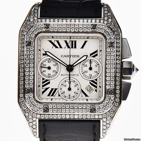 Cartier SANTOS 100 CHRONOGRAPH W20090X8 watches