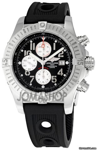 Breitling Super Avenger Volcano Black Dial Chronograph Mens Watch A1337011-B973BKRD watches