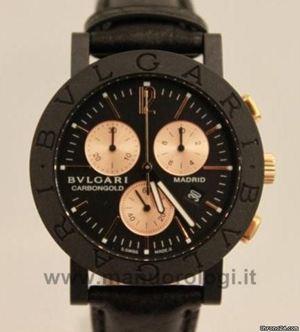 Bulgari Carbongold watches