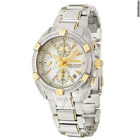 Seiko Women's Velatura Chronograph Watch watches