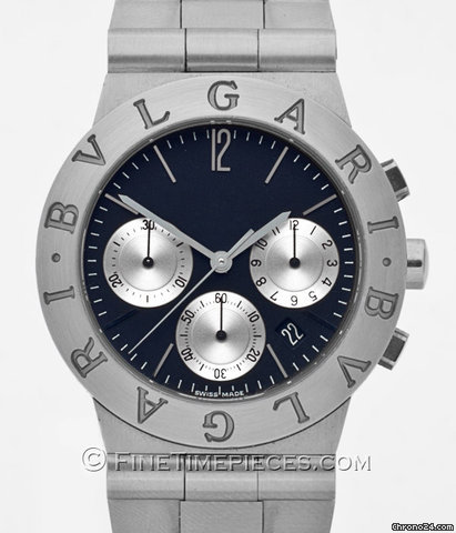 Bulgari Diagono Sportline Chronograph Quartz Stahl - CH 35 SSD watches